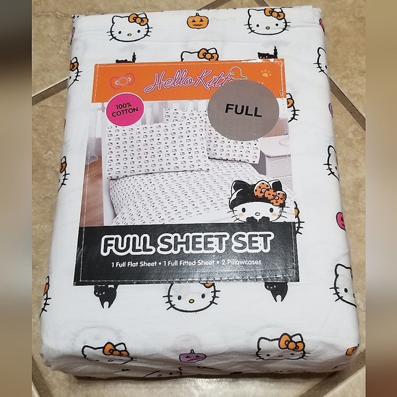 Sanrio Halloween Hello Kitty Full Sheet Set